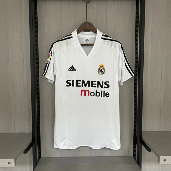 Real Madrid Retro Home 04/05 White Shirt