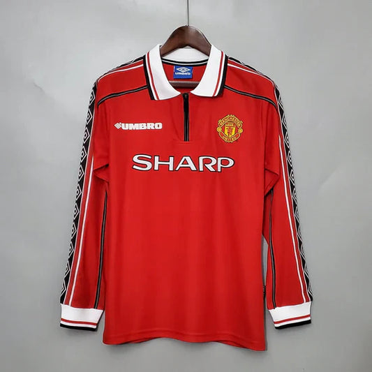 Manchester United 1998/00 Home Kit Full Sleeve [Player Version