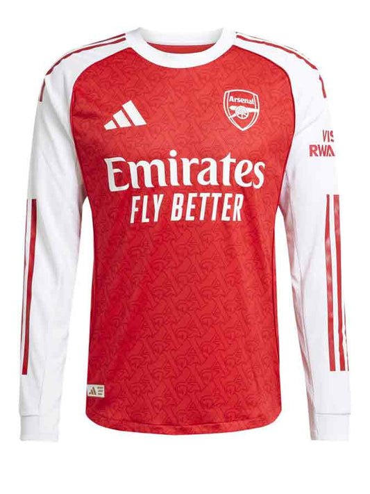 Arsenal Home Long Sleeves Jersey 25-26 Season Premium