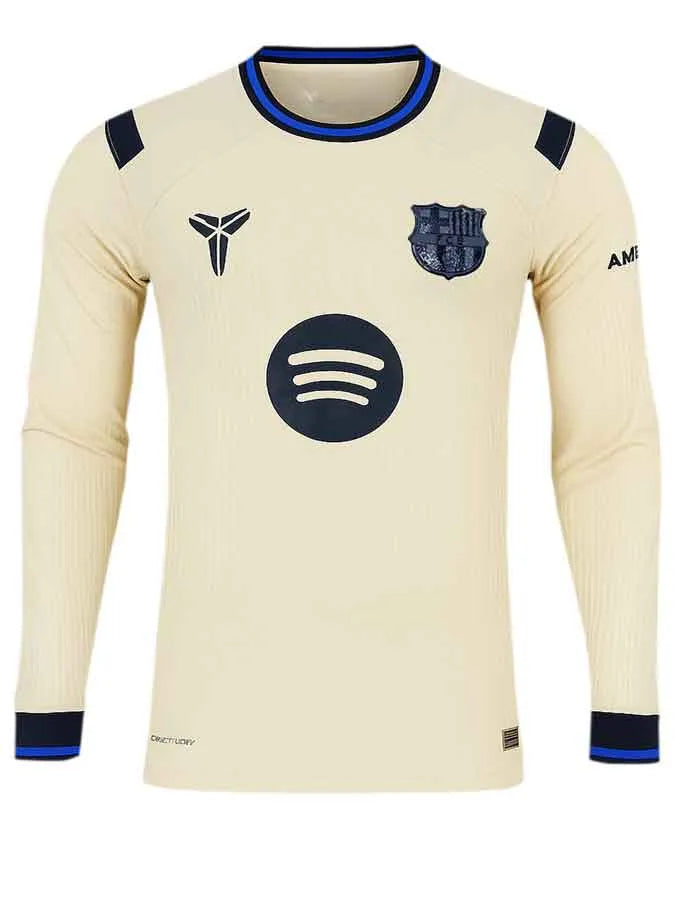Barcelona Away Long Sleeves Jersey 25-26 Season Player Version