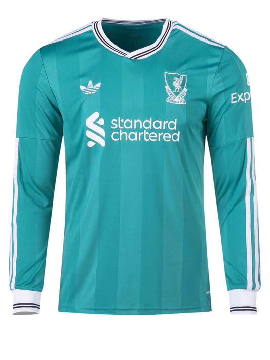 Liverpool Third Long Sleeves Jersey 25-26 Season Player Version