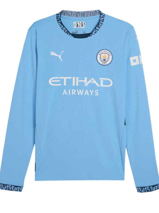 Manchester City Home Jersey 24-25 Season Long Sleeves Premium