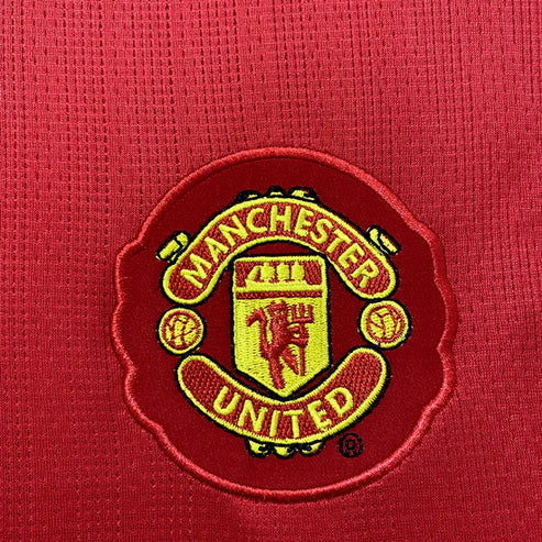 Manchester United 07/08 Red Champions League Edition Retro Jersey