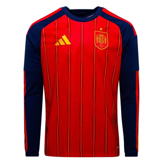 Spain Home Full Sleeves FIFA WC Solid Jersey 2026