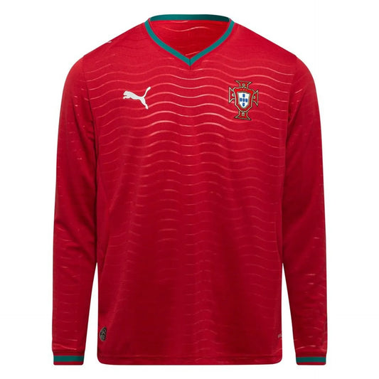 Portugal Home Full Sleeves FIFA WC Solid Jersey 2026